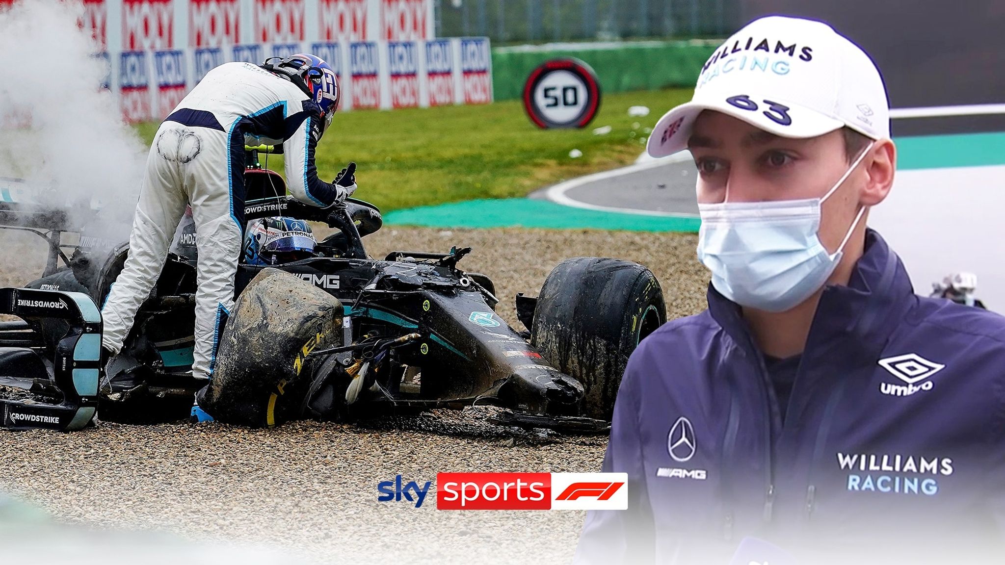 Toto Wolff rebukes George Russell over Imola F1 crash with Valtteri Bottas, Formula One