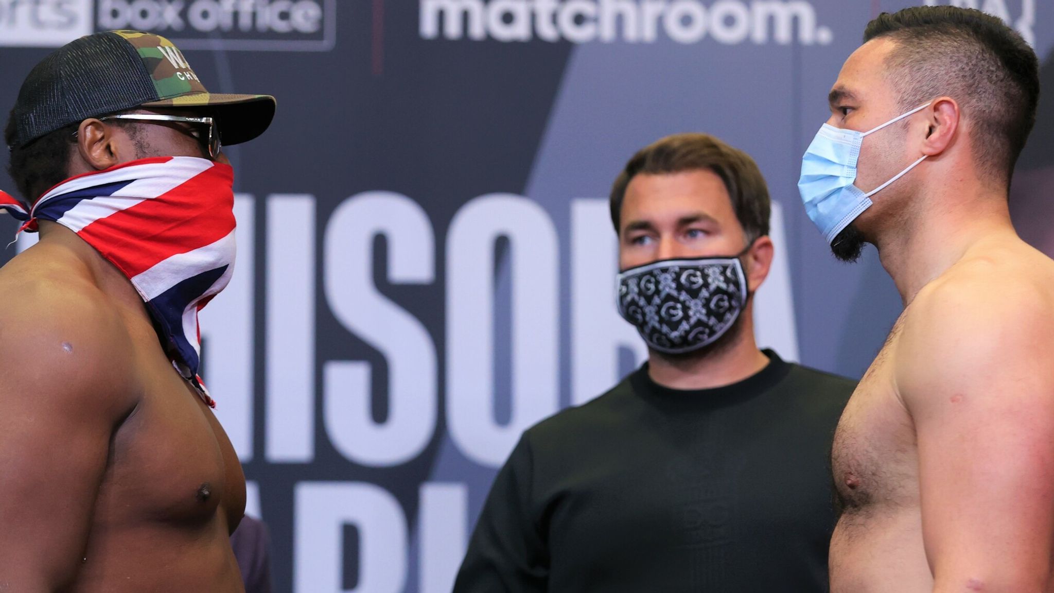 Derek Chisora ignited a heated row with Joseph Parker at the weigh-in for their heavyweight fight Boxing News Sky Sports