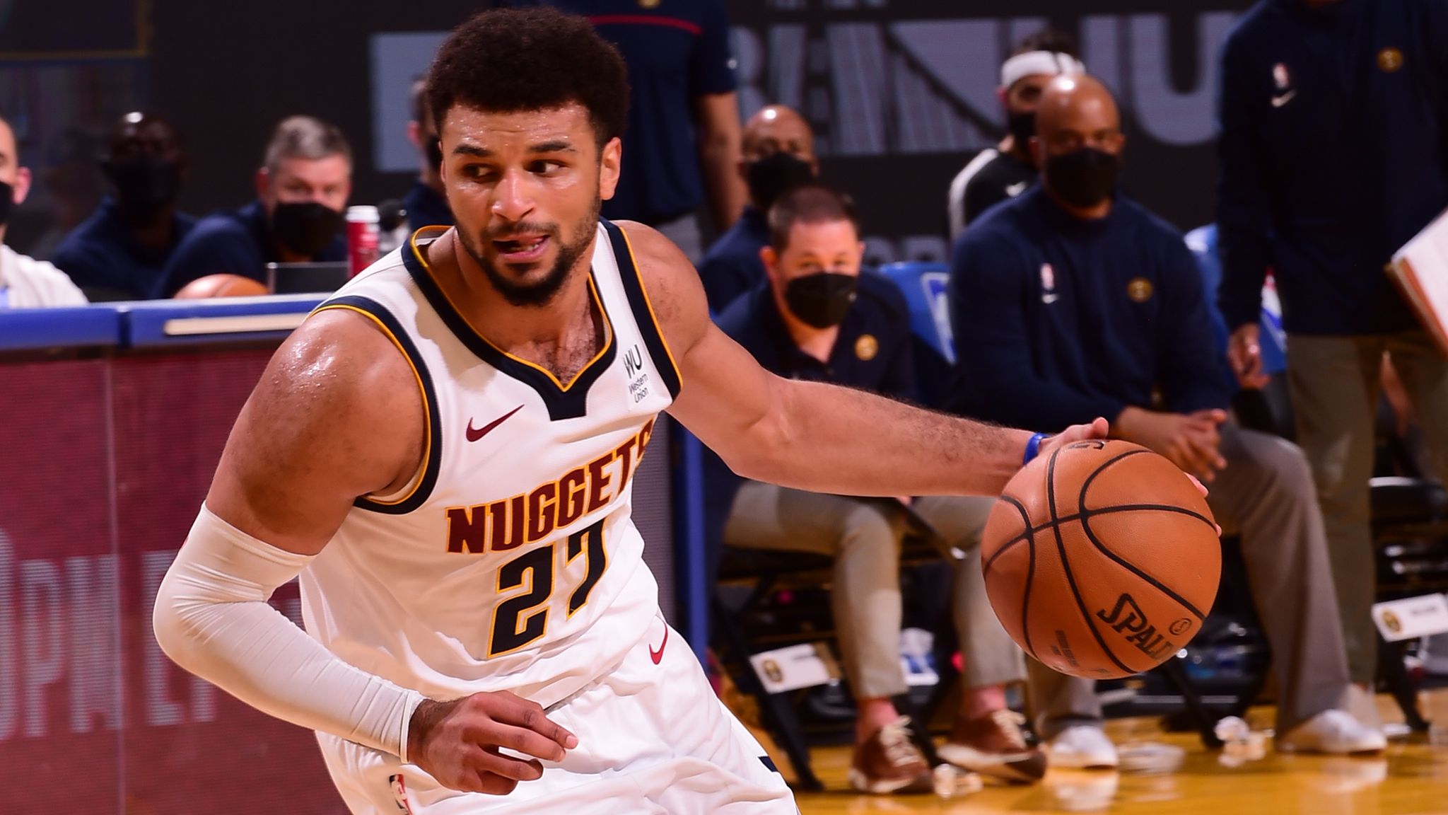 Nuggets' Jamal Murray tears ACL in left knee, out indefinitely