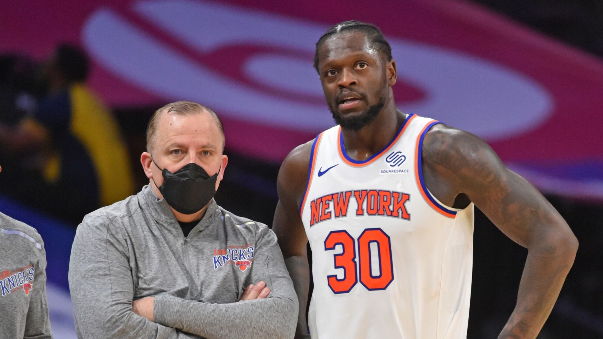 New York Knicks' Julius Randle praised by coach Tom Thibodeau following  birthday heroics, NBA News