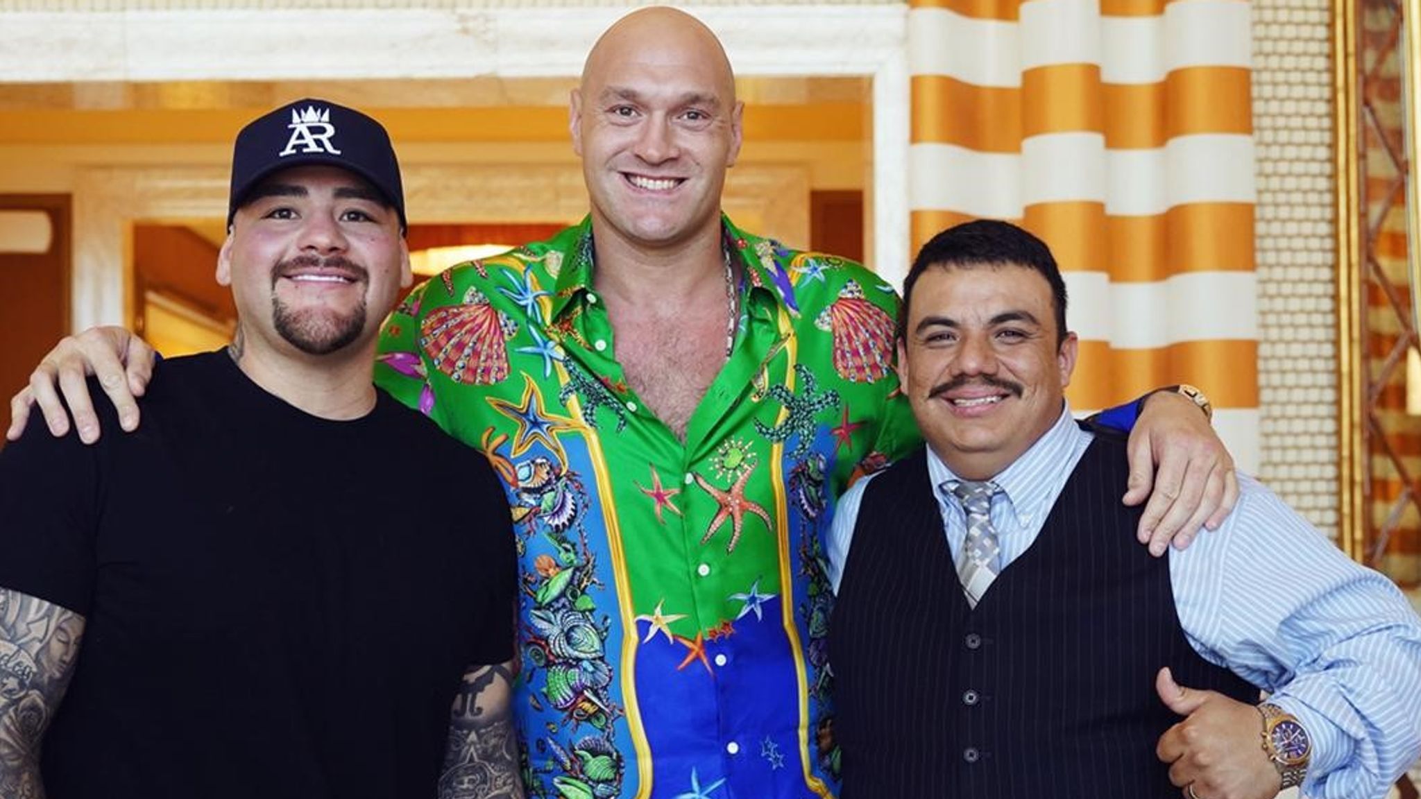 Tyson Furys meeting with Andy Ruiz Jr revealed Faith, life, family, their struggles and Anthony Joshua discussed Boxing News Sky Sports