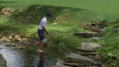 Horschel suffers more Masters water woe