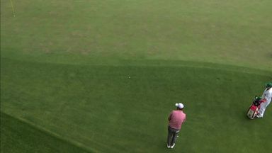 Leishman chips in for lead