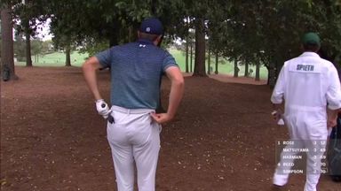 Spieth's tree gamble goes wrong