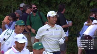 Matsuyama's big break at Amen Corner