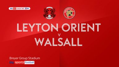 Leyton Orient 0-0 Walsall