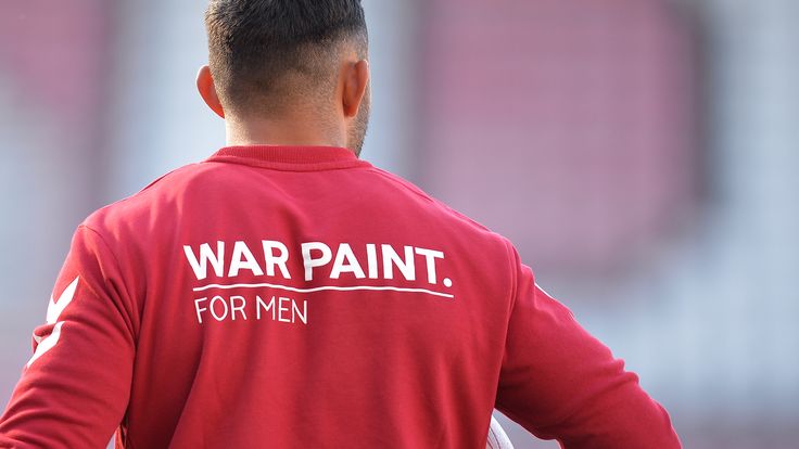 Wigan have announced a partnership with War Paint For Men