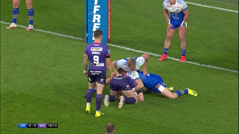 Highlights of the Betfred Super League match between Leeds and Wigan from Emerald Headingley Stadium