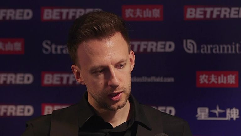 Despite overcoming David Gilbert 13-8 to reach the last eight, Judd Trump is confident he's saving his best for the latter stages of the World Championship