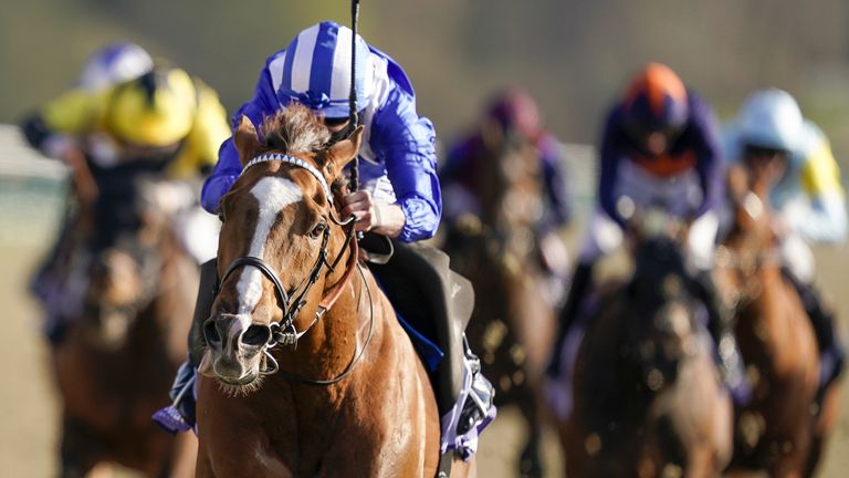 Khuzaam ridden by Jack Mitchell