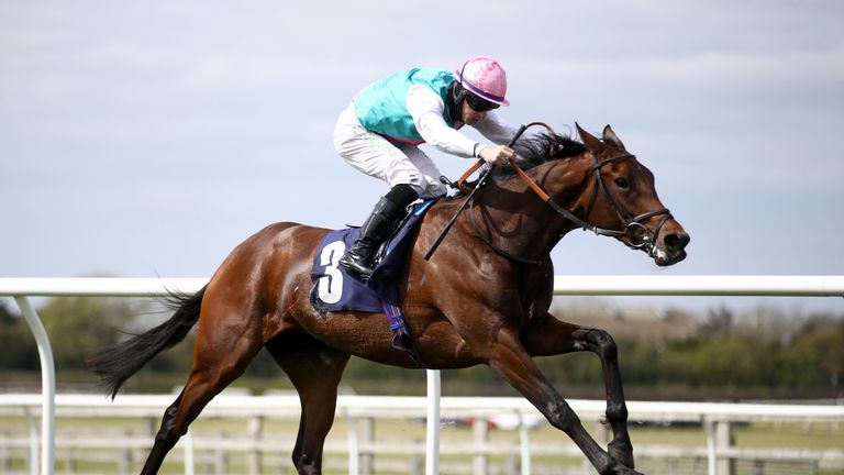 Noon Star ridden by Richard Kingscote wins at Wetherby 