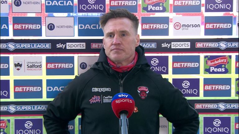 Salford Red Devils coach Richard Marshall belived his side lacked energy as they lost to Hull FC. 