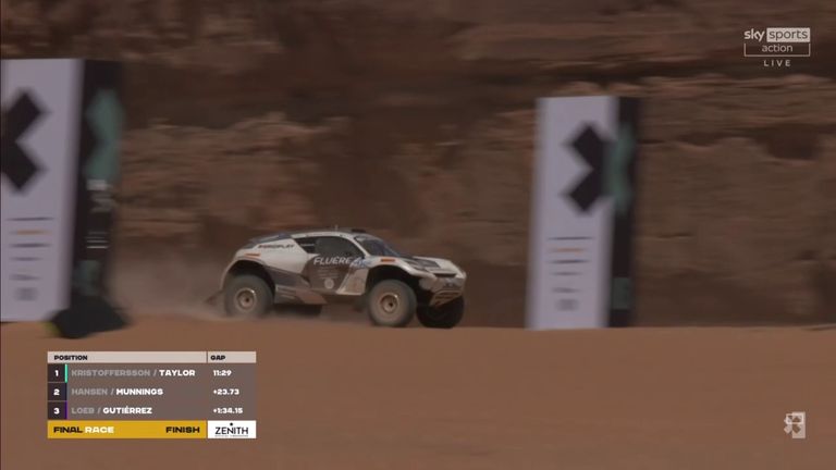 Rosberg X Racing win the Desert X Prix!