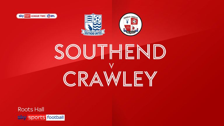 Southend 0-0 Crawley: Shrimpers held on Phil Brown's return | Football ...