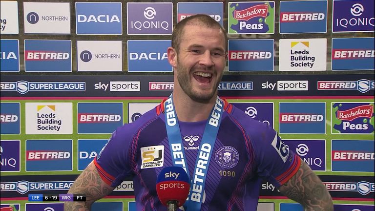 Man-of-the-match Hardaker just wants to do his best for Wigan Warriors and is not thinking ahead to the World Cup