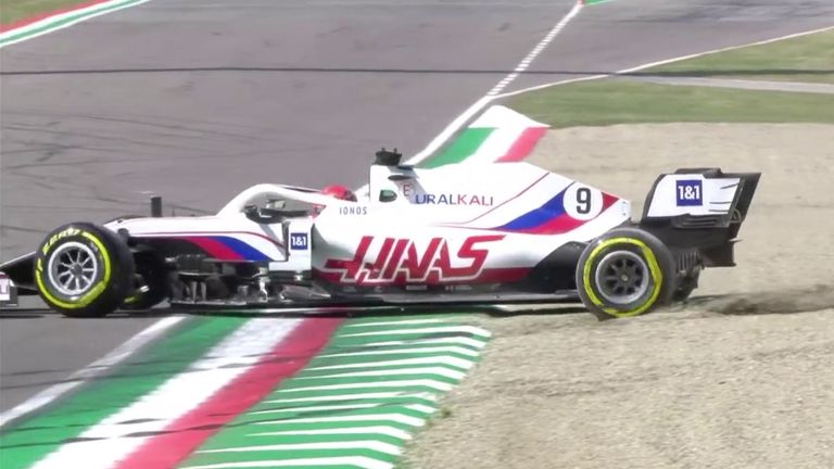 So not the ideal start to F1 race weekend two for Nikita Mazepin...