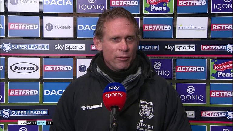 Hull FC boss Brett Hodgson heaped praise on his players after their 20-14 win over Wakefield