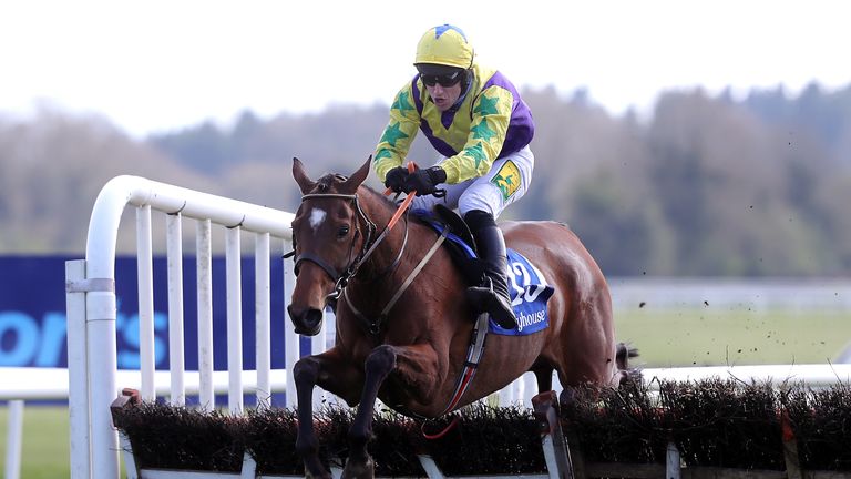 Skyace ridden by jockey Jody McGarvey 