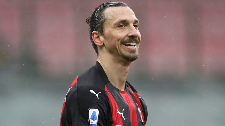Zlatan Ibrahimovic: AC Milan signs new contract extension with Serie A club | Football News | Sky Sports