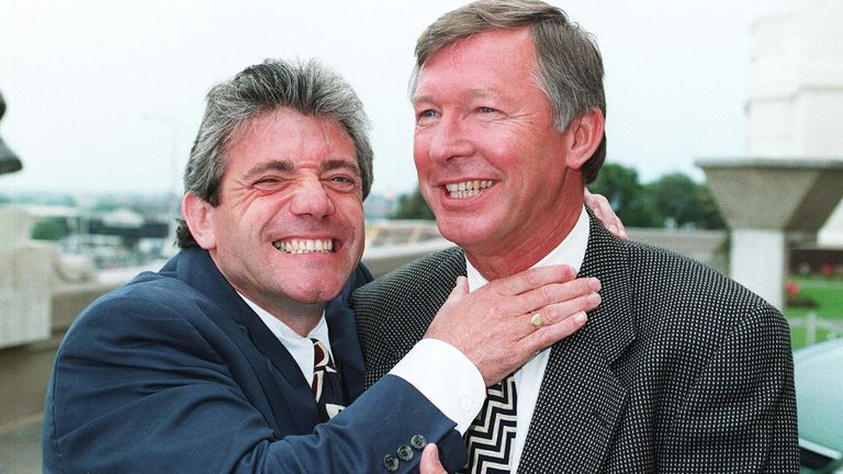 The mid-90s saw a major rivalry between Keegan and Man Utd boss Sir Alex Ferguson 