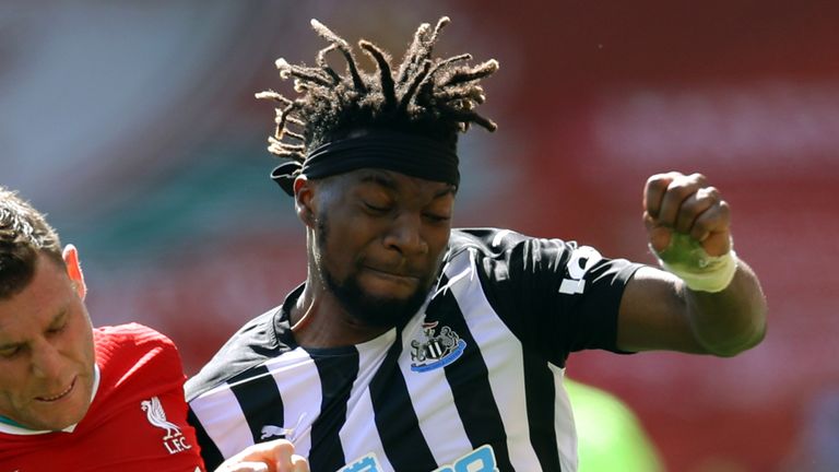 Allan Saint-Maximin has played a key role for Newcastle this season 