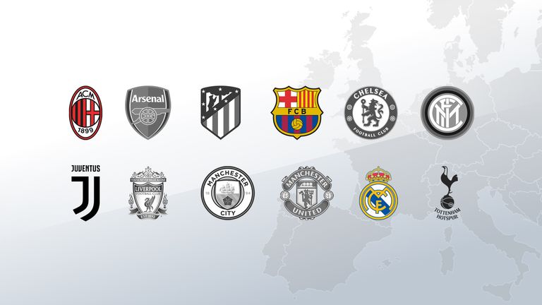 Atletico Madrid and Inter Milan follow all six Premier League teams in announcing their plans to leave the Super League