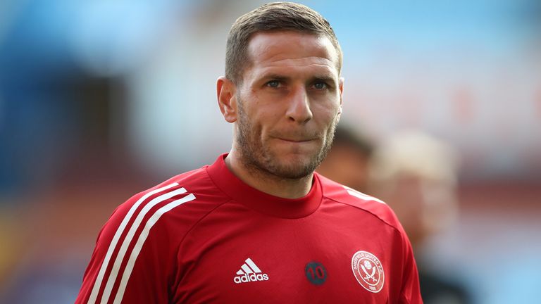 Aston Villa v Sheffield United - Premier League - Villa Park
Sheffield United's Billy Sharp warming up prior to kick-off during the Premier League match at Villa Park, Birmingham.