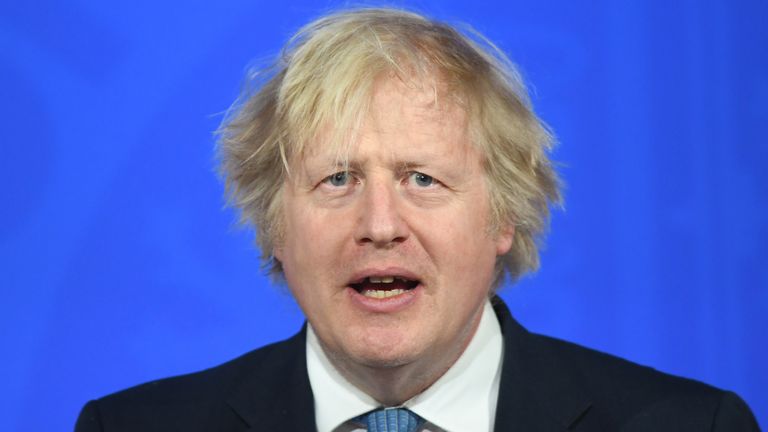 Boris Johnson has voiced his disapproval of the European Super League initiative