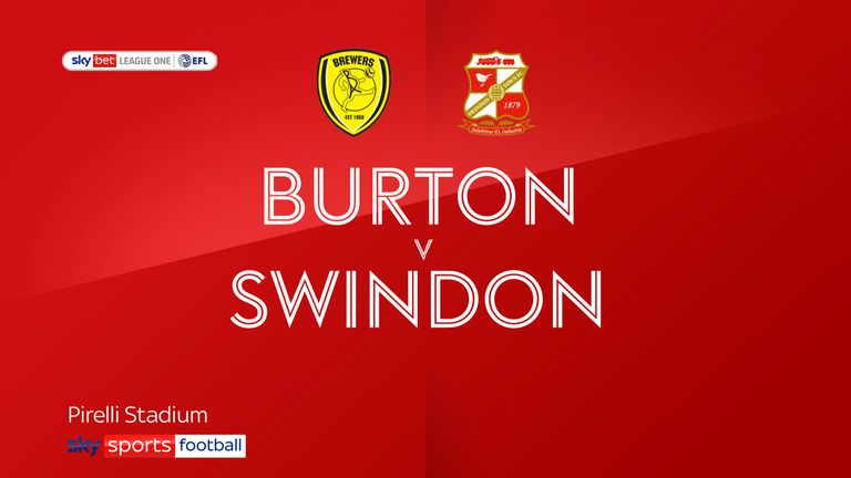 Burton v Swindon