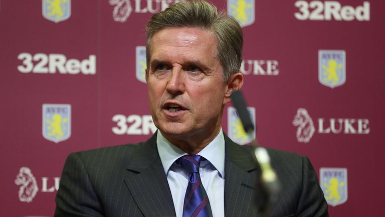 Christian Purslow, Aston Villa's chief executive, has condemned the European Super League plans