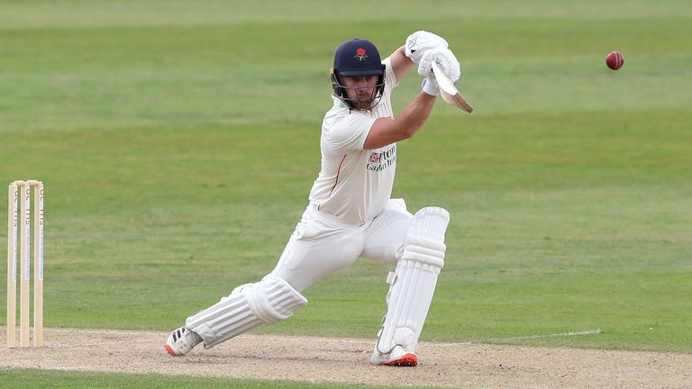 Steven Croft's century helped Lancashire set Northants an ominous total of 425 for victory at Old Trafford