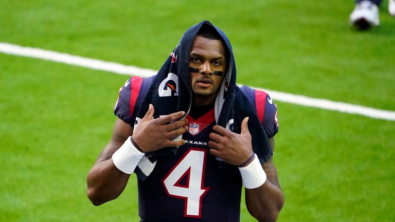 Houston Texans quarterback Deshaun Watson