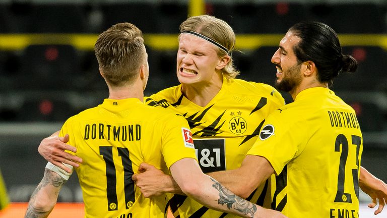 Marco Reus set Borussia Dortmund on their way to victory over Union Berlin