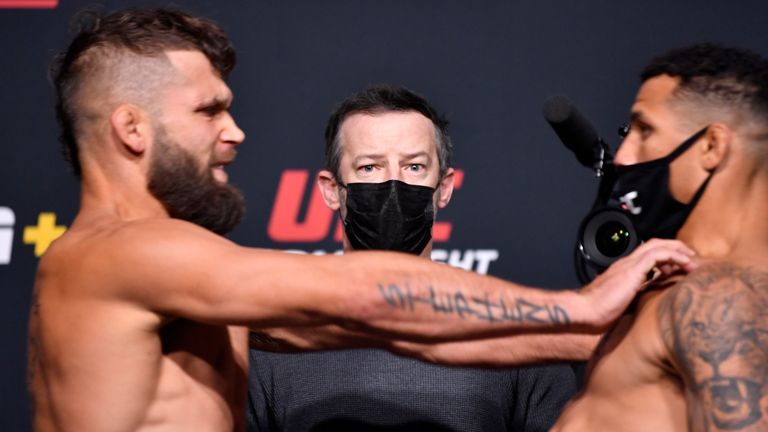 It kicked off at the weigh-ins after Jeremy Stephens pushed Drakkar Klose
