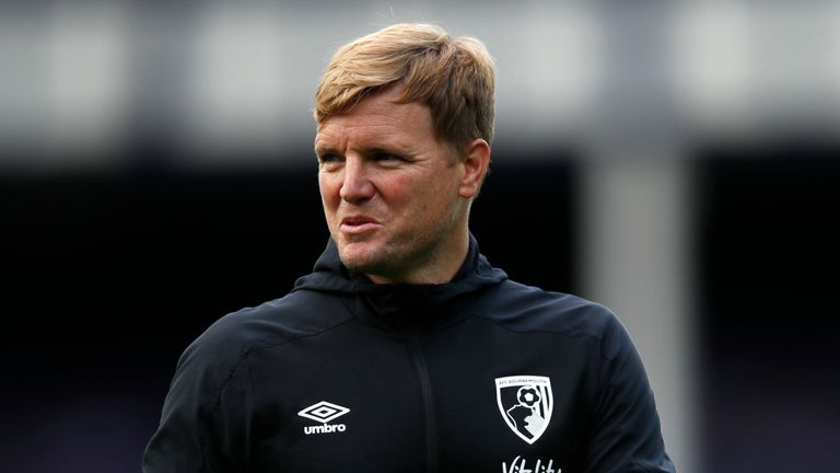 Eddie Howe has attracted interest from a number of clubs, according to his representatives
