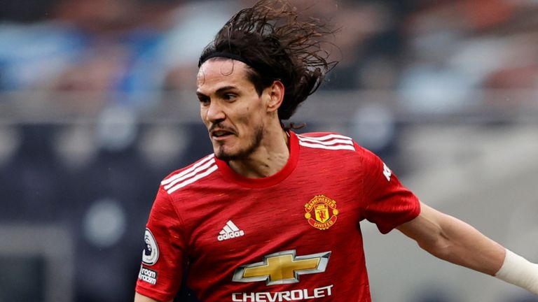 Edinson Cavani is yet to decide whether to stay at Man Utd for one more season