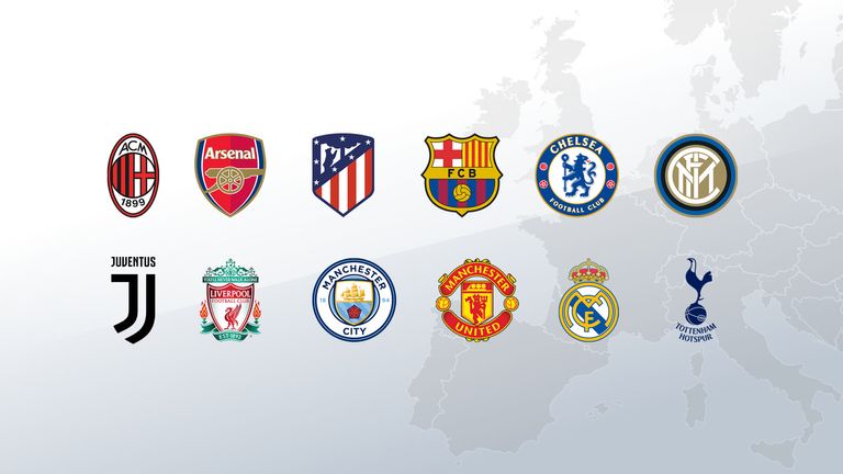 European Super League clubs