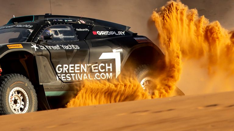 Rosberg team wins inaugural Extreme E event