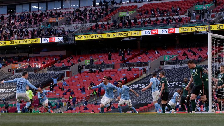 Aymeric Laporte's second-half winner proved decisive at Wembley