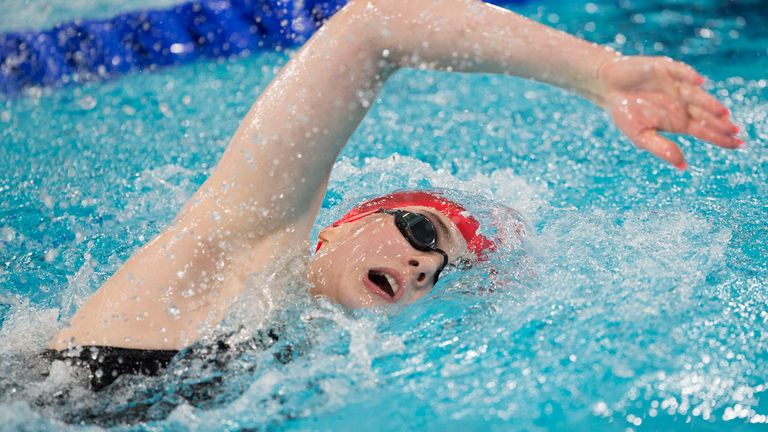 Sky Sports Scholar Freya Anderson is one of the swimmers selected for this summer's Olympics