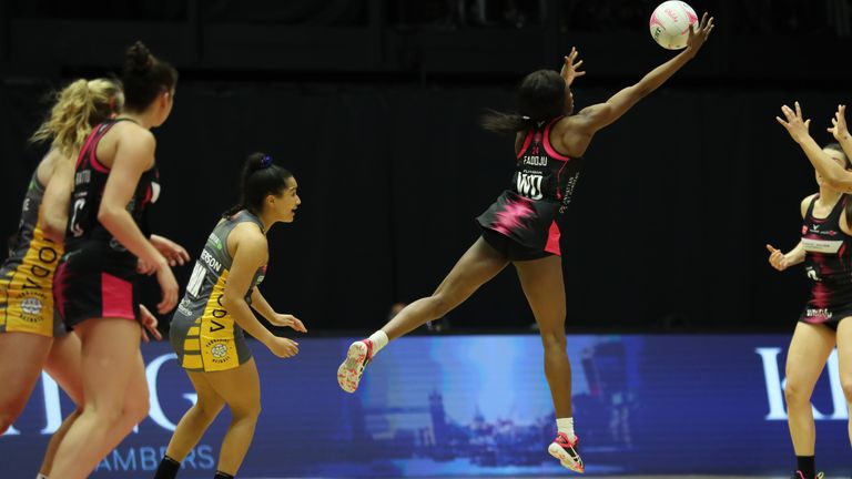 Funmi Fadoju's long limbs have caused attackers all sorts of problems so far this season (Image Credit - Morgan Harlow)