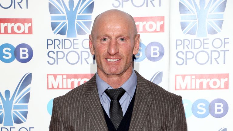 Gareth Thomas attending the Pride of Sport Awards 2019 held in London.