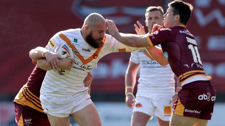 Gil Dudson was making his debut for Catalans