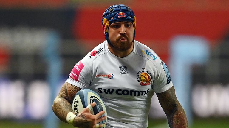 Jack Nowell in action for the Chiefs