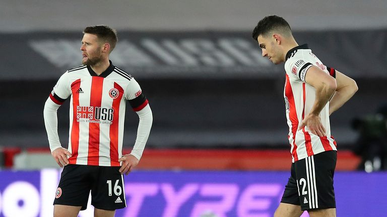 Sheffield United are heading towards relegation being confirmed