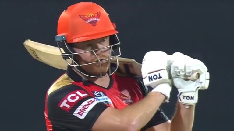 Jonny Bairstow's terrific cameo was in vain, as Sunrisers' vulnerabilities with the bat resurfaced in Chennai