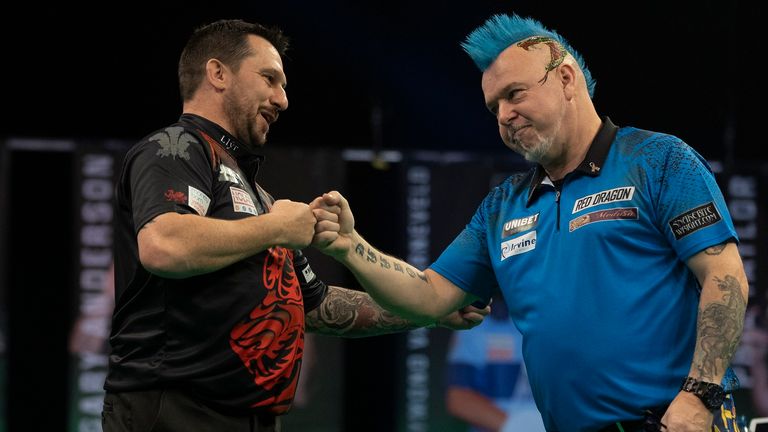 Jonny Clayton sets the Premier League Darts pace after five rounds of fixtures, PDC chief executive Matt Porter hopes the competition can finish in front of a crowd (Image: Lawrence Lustig/PDC)