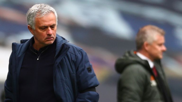 Jose Mourinho and Ole Gunnar Solskjaer