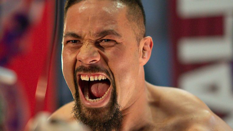 *** FREE FOR EDITORIAL USE ***.Joseph Parker during todays Media Day.28 April 2021.Picture By Dave Thompson Matchroom Boxing