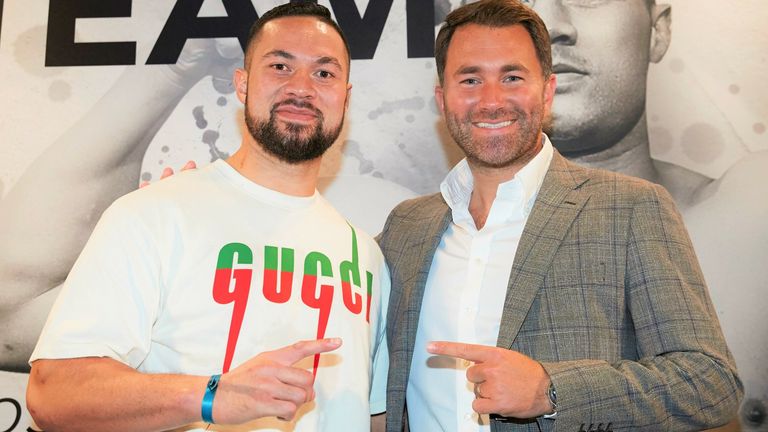 Joseph Parker, Eddie Hearn 